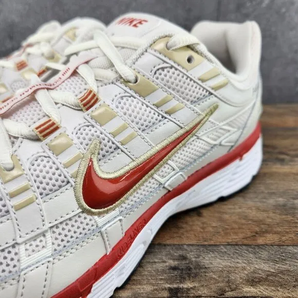 Nike P-6000 Size 13 Mens Phantom Dragon Red White Black Casual Shoes Sneakers