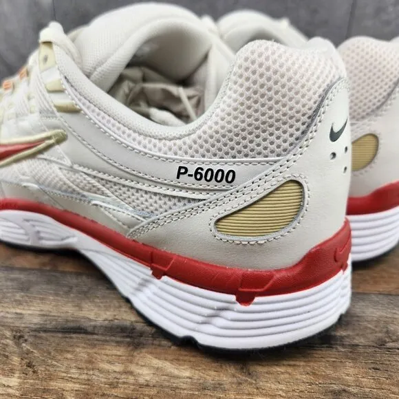 Nike P-6000 Size 13 Mens Phantom Dragon Red White Black Casual Shoes Sneakers