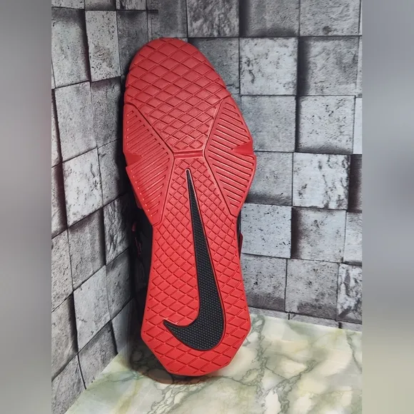 Nike Savaleos V02 Black Red White Weightlifting Shoes Size 10
