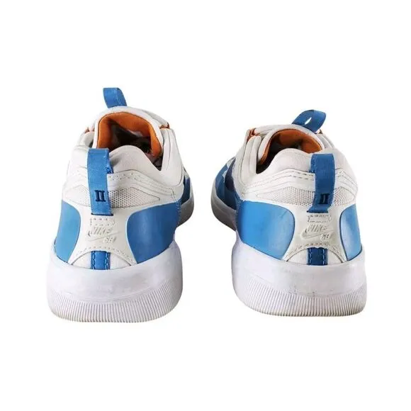 Nike SB Shoes Nyjah Free 2 Huston Dutch Navy Sunset Orange Mens 8.5 BV2078-402