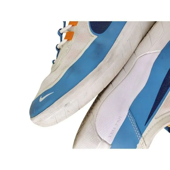 Nike SB Shoes Nyjah Free 2 Huston Dutch Navy Sunset Orange Mens 8.5 BV2078-402