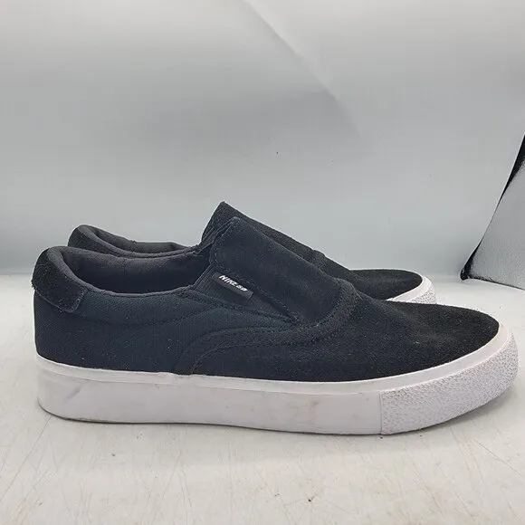 Nike SB Zoom Verona Kids 4 Black Slip On Loafer Sneakers Shoes Casual CZ2373-001