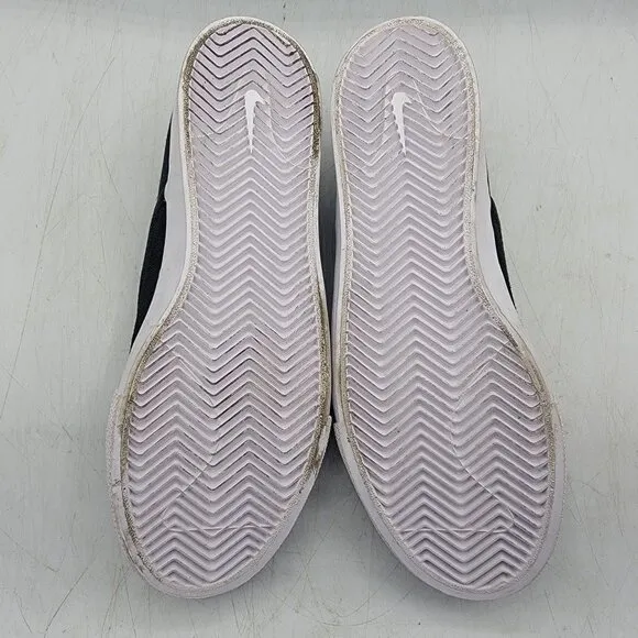 Nike SB Zoom Verona Kids 4 Black Slip On Loafer Sneakers Shoes Casual CZ2373-001