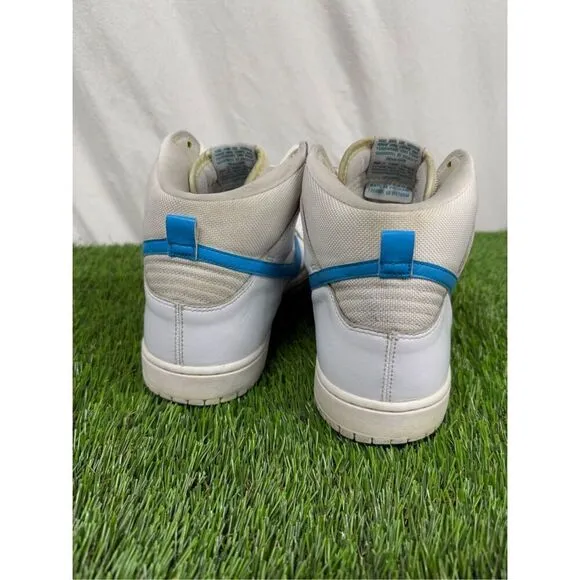 Nike SB Dunk High Richard Mulder UNC White Blue Shoes Men’s Size 13 881758-141