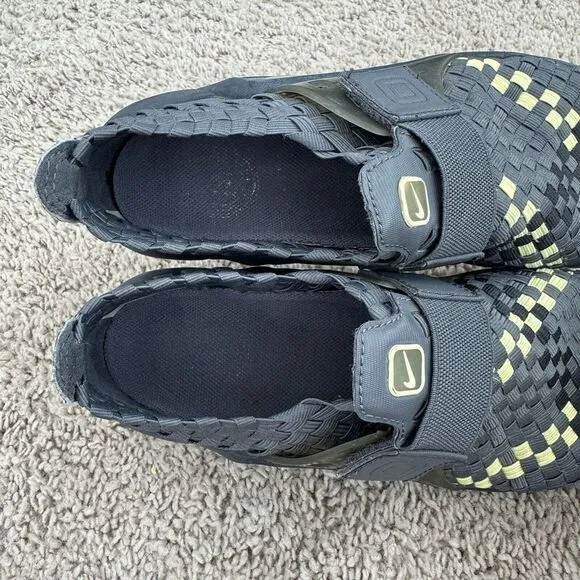 Nike Shoes Air Max Sphere Vintage Women's 6.5 Woven Huarache Grey Yellow Sneaker
