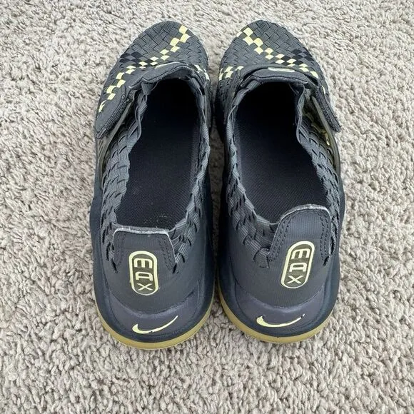 Nike Shoes Air Max Sphere Vintage Women's 6.5 Woven Huarache Grey Yellow Sneaker