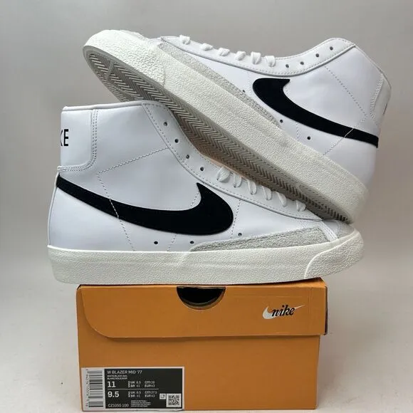 Nike Shoes Blazer Mid 77’ WMNS “Vintage White Black” 2024