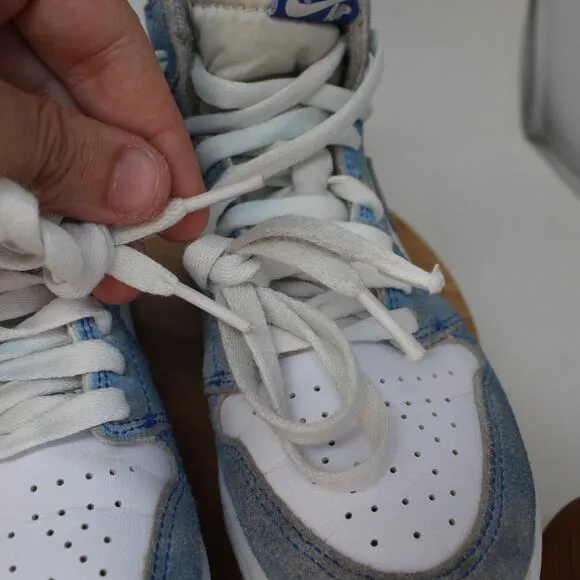 Nike Shoes Kids 4.5 Air Jordan 1 Retro High OG GS Sneaker Hyper Royal Streetwear