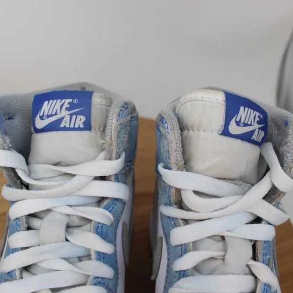 Nike Shoes Kids 4.5 Air Jordan 1 Retro High OG GS Sneaker Hyper Royal Streetwear