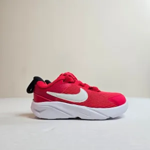 Nike Star Runner 4 NN Size 8C Sneakers Slip On University Red White RunningShoe