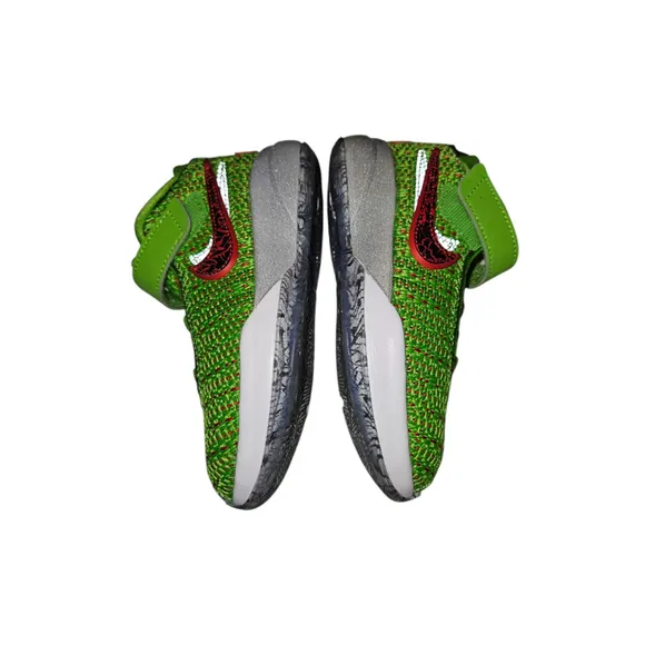 Nike TD Lebron XX shoe Green Apple silver Stocking Stuffer 11c (DQ8649-300)