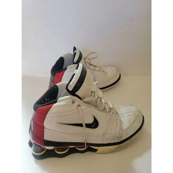 Nike Vince Carter Flight Men's White Vintage Lace-Up Basketball Shoes Size 9