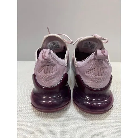 Nike Women's Size 9 Nike Air 270 Barely Rose Vintage Wine Shoes Sneakers