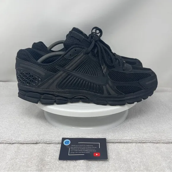 Nike Zoom Vomero 5 Triple Black Men's 11.5 Shoes Athletic Sneakers BV1358-003