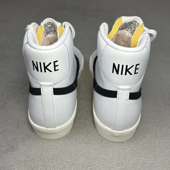 Nike Blazer Mid '77 Vintage White Black CZ1055-100 Men's 10.5 Women's 12 Shoes