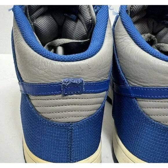 Nike Dunk High Team Blue Kentucky Vintage 317982-006 Men’s Size 10.5 Shoes