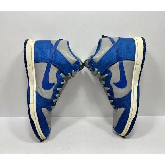 Nike Dunk High Team Blue Kentucky Vintage 317982-006 Men’s Size 10.5 Shoes