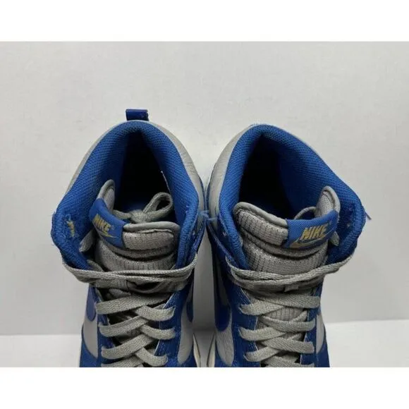 Nike Dunk High Team Blue Kentucky Vintage 317982-006 Men’s Size 10.5 Shoes