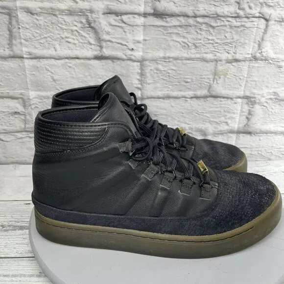 Nike Jordan Westbrook Men's Black Leather High Top Shoes Size 11  768934-010