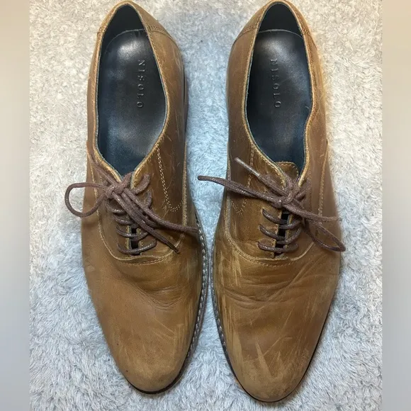 Nisolo Everyday Oxford Lace Up Moccasins Shoes Men’s, Size: 8.5