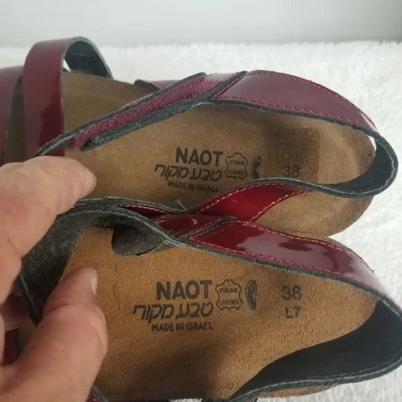 Noat Kayla patent leather sandals