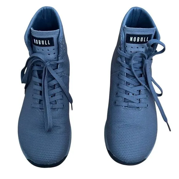 NoBull Men Superfabric Outwork High Top Trainer Shoes - Gray Size 8.5