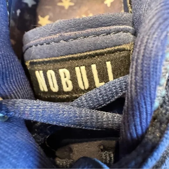NOBULL Vintage American Flag Shoes (men 7.5 women 9) Trainers Blue Red S2