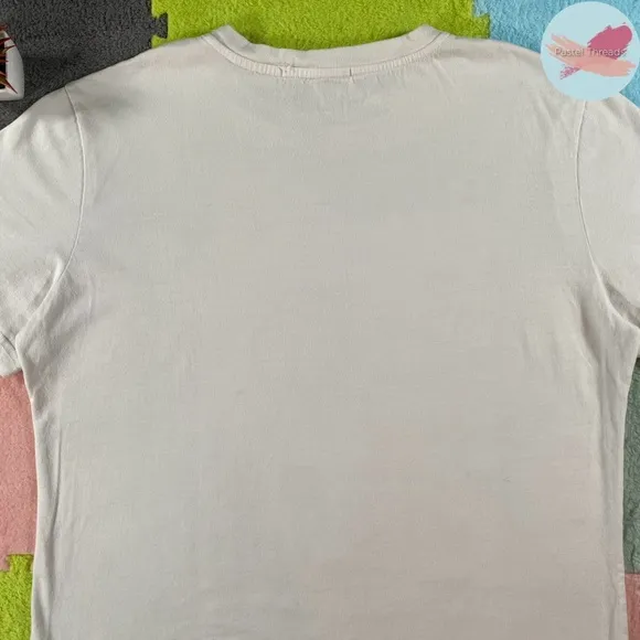 NWOT Charlie Luciano, White, ‘Little Mermaid’ T-Shirt