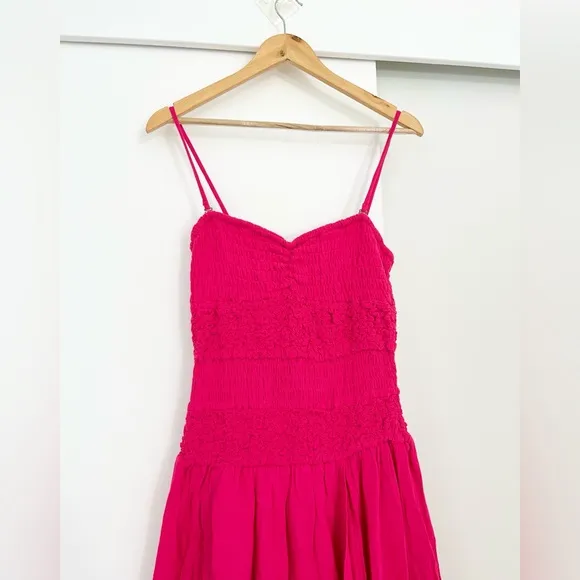 NWOT Free People Sparkling Drop-Waist Moment Midi Size Medium