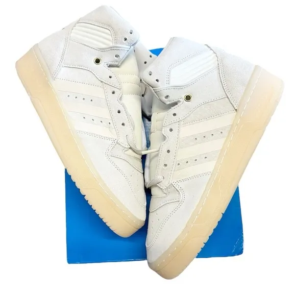 NWT ADIDAS Rivalry HI Men’s 7 Off White Cream