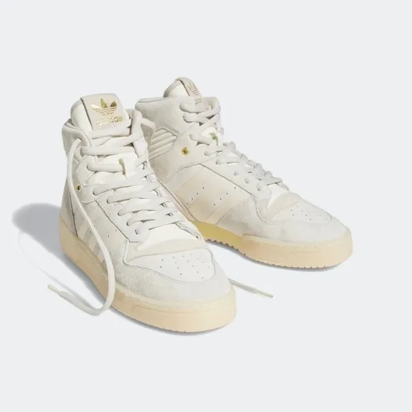 NWT ADIDAS Rivalry HI Men’s 7 Off White Cream