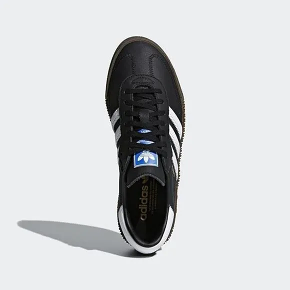 NWT Adidas Womens  SAMBAE Shoes ,Black/White-Size 8