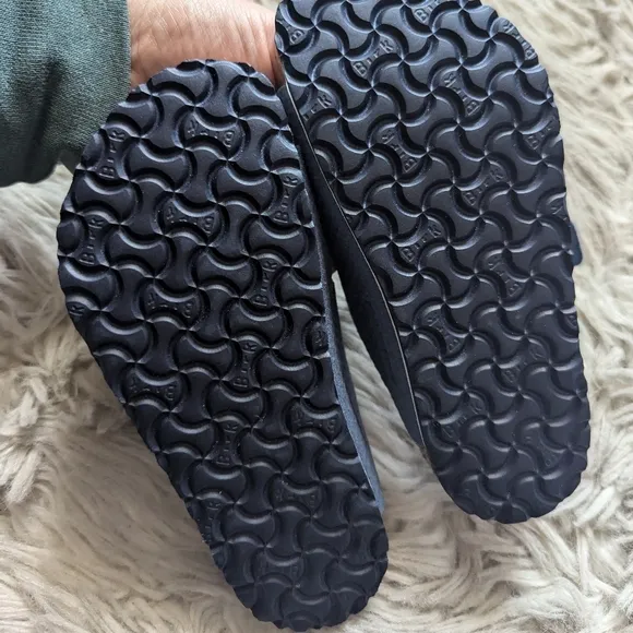 NWT Birkenstock Arizona Kids Hexagon Tech Blue