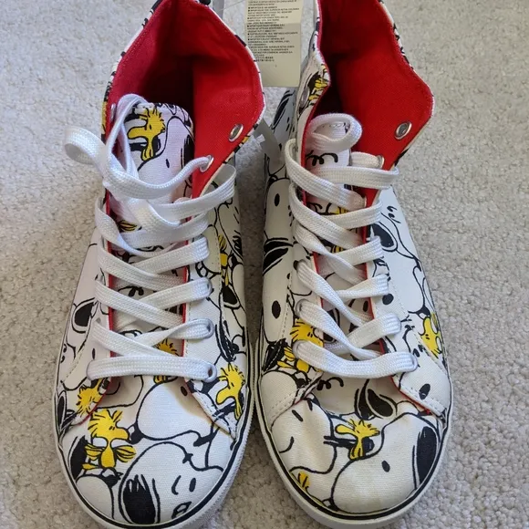 NWT Gap Kids   Peanuts Snoopy Woodstock Hi Top, 4