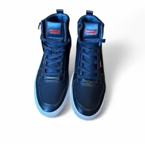 NWT Levi's Strauss Jeffrey Hi 501 Blue high top skate shoes for men size 12