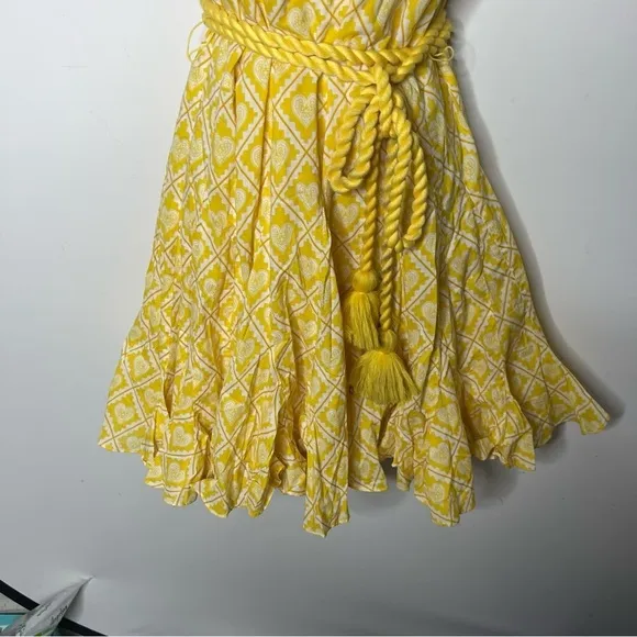 NWT RHODE Casey Dress in Love Lockdown Yellow sz S