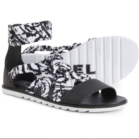 NWT Sorel Ella II Ankle Strap Sandals