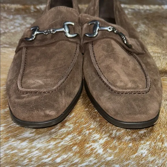 NWT To Boot New York Men's Rockaway Brown Suede Leather Loafers Size 8