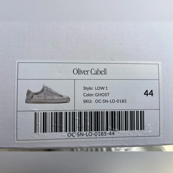 Oliver Cabell Men's Gray/White Sneakers