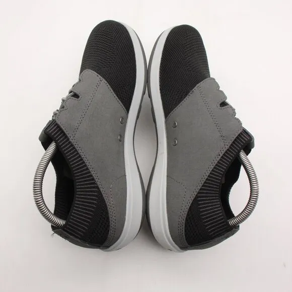 OluKai Makia Ulana 10394-406C Men's 8 Black Gray Mesh Casual Sneakers Shoes