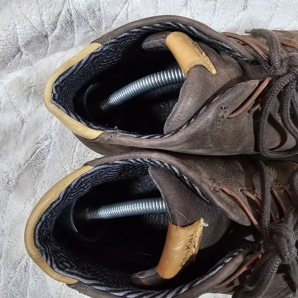 Olukai Nana Hele Chukka Boots Mens 11.5 Brown Leather Shearling Outdoors Sneaker