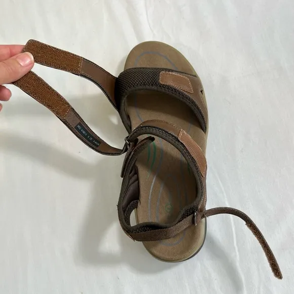 Orthofeet Malibu Sandals Women’s 9EE  X-Wide - Brown