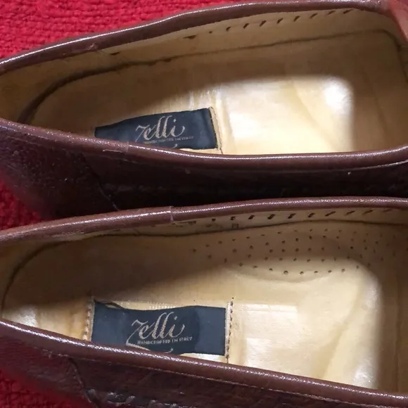 Ostrich loafers!