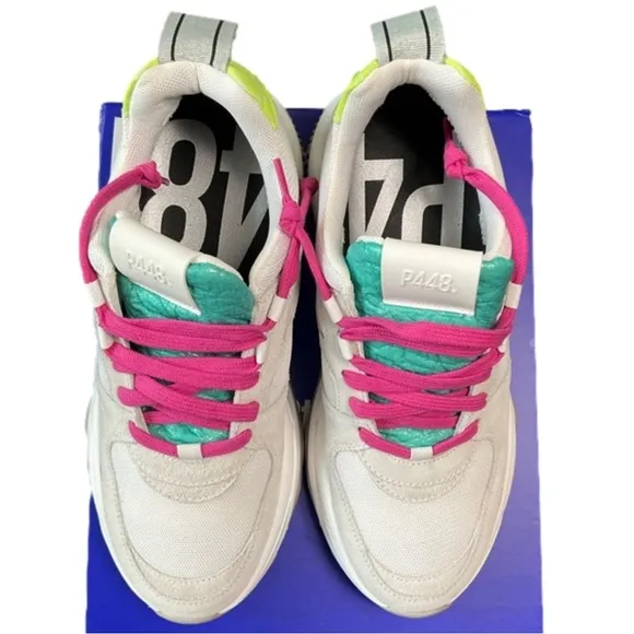 P448 Women's Luke Dogma Sneaker Size 37 EUR Size 7 US NIB