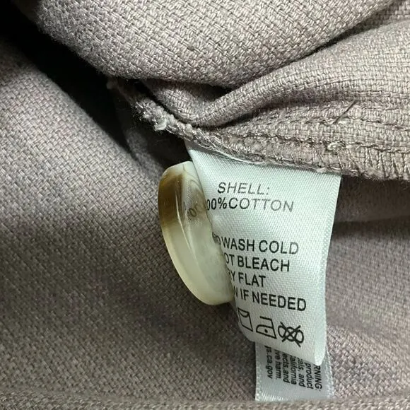 PEACH LOVE Corduroy Shirt Jacket