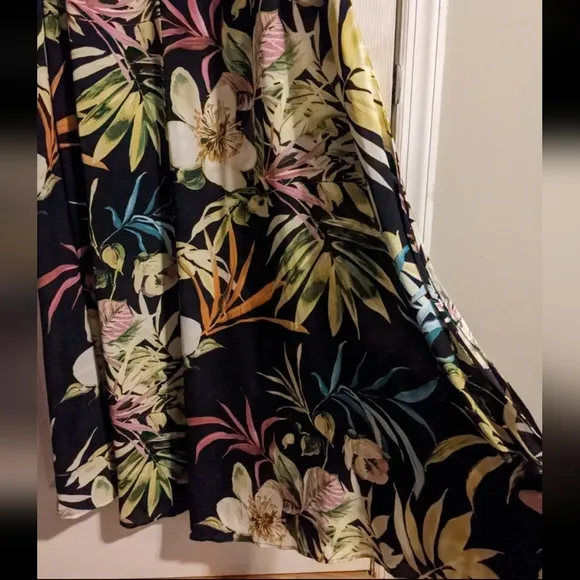 Persona by Marina Rinaldi Maxi Dress US 8 Floral Off-The-Shoulder Spring Summer