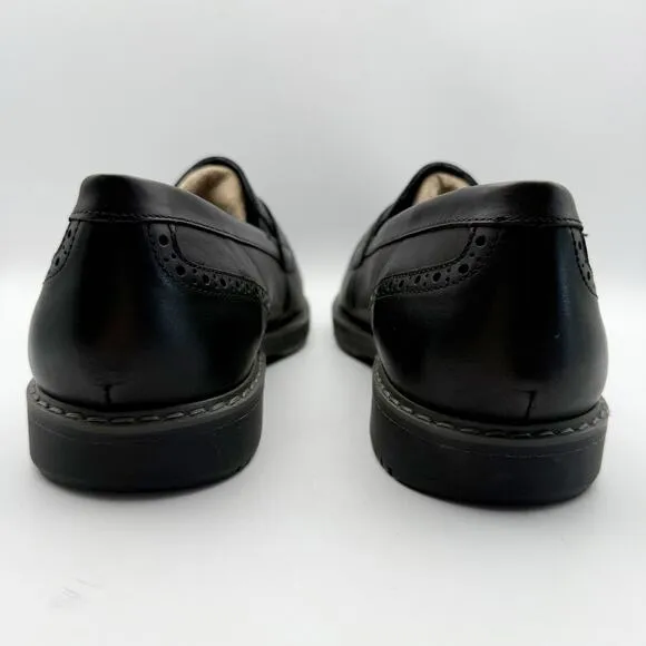 PIKOLINOS Mens Avila Classic Loafers EU 44 US 10-10.5 Black Leather NIB