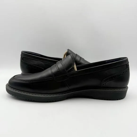 PIKOLINOS Mens Avila Classic Loafers EU 44 US 10-10.5 Black Leather NIB