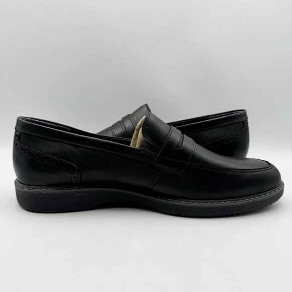 PIKOLINOS Mens Avila Classic Loafers EU 44 US 10-10.5 Black Leather NIB