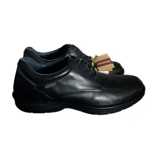 Pikolinos New Black Leather Driving Moccasins Leather Mens Size 43